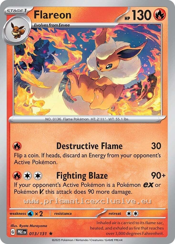 Flareon - Base Set Card