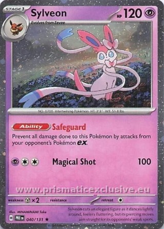 Sylveon Costco Cosmos Holo card