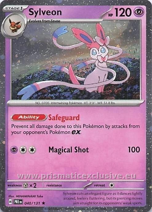 Sylveon Costco Cosmos Holo card