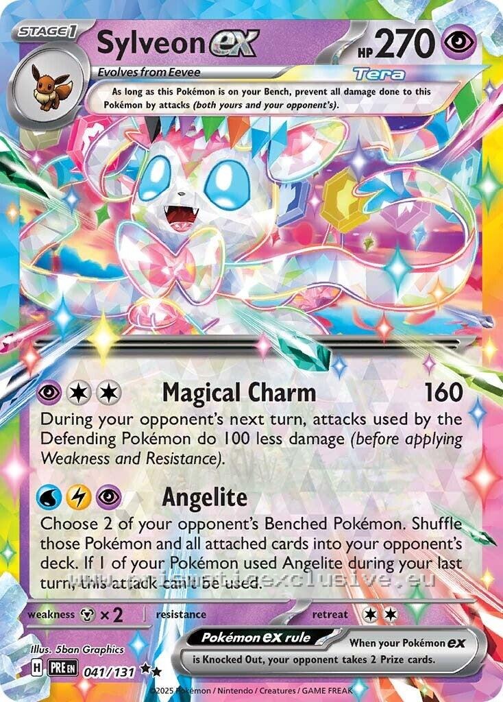 Sylveon EX - Base Set Card