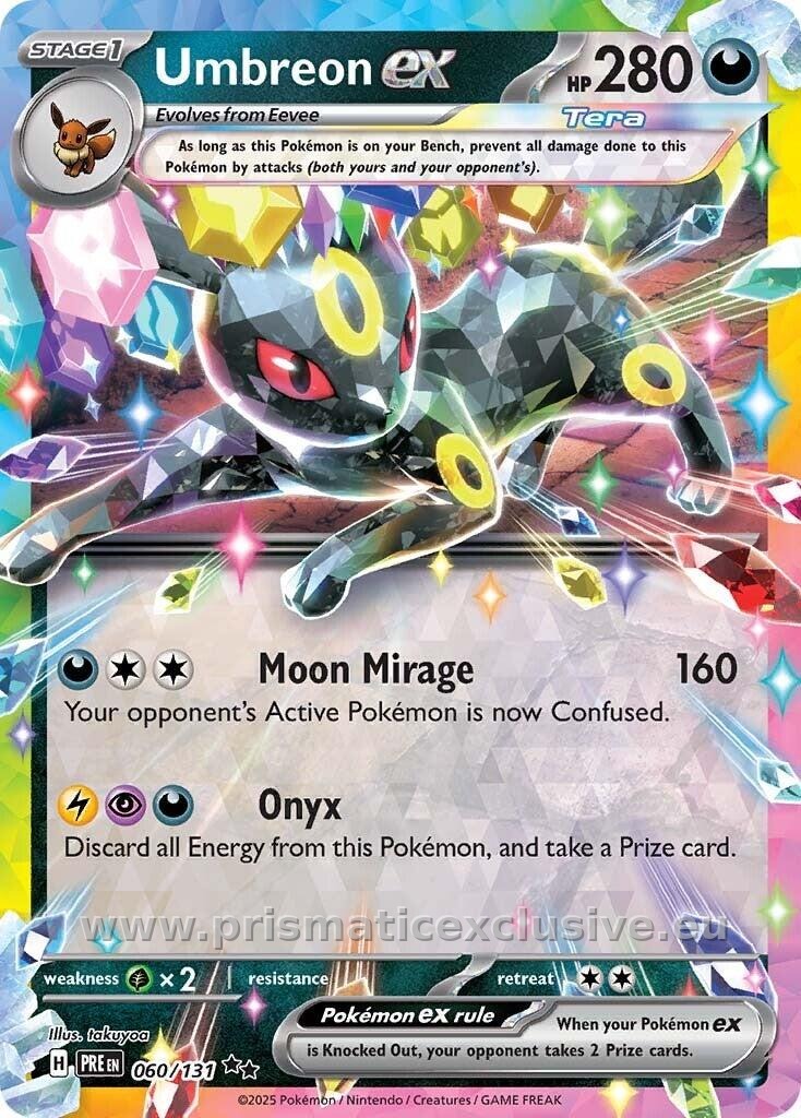 Umbreon ex standard card