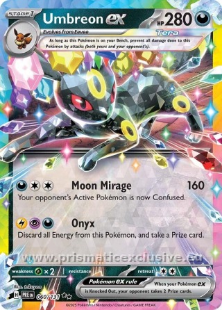 Umbreon ex standard card