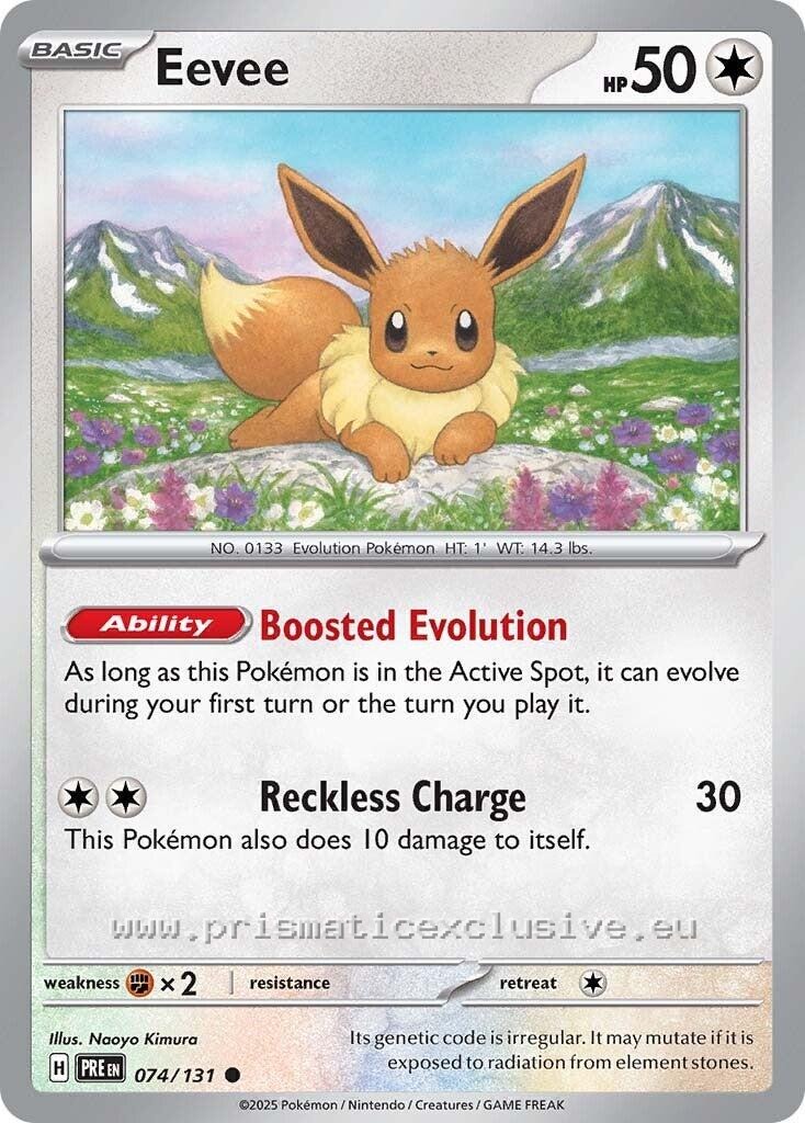 Eevee - Base Set Card