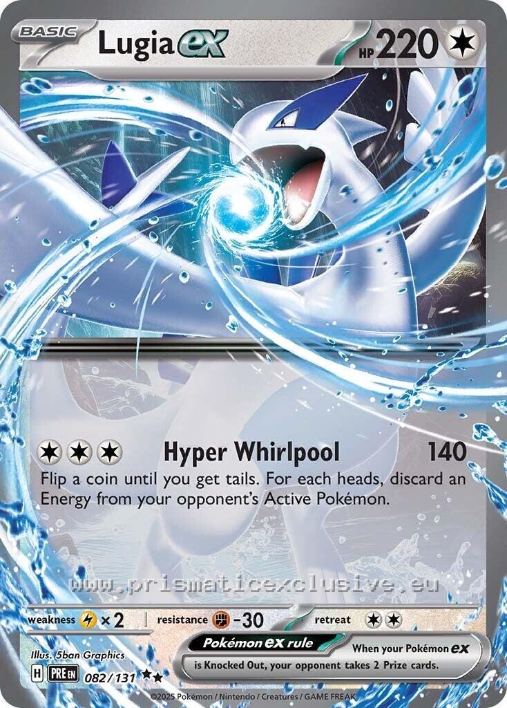 Lugia EX - Base Set Card