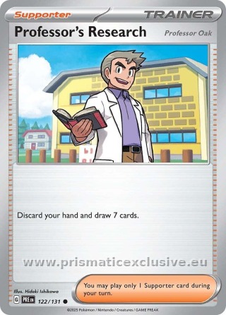 Professor Oak standard card
