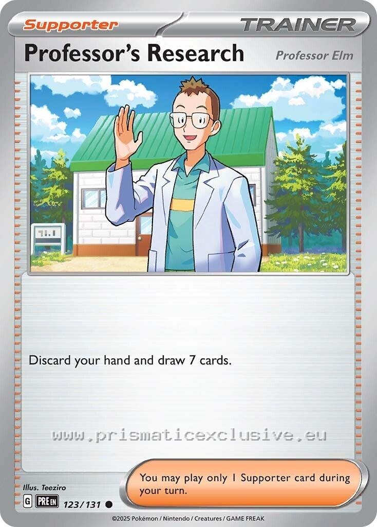 Professor Elm - Base Set Card