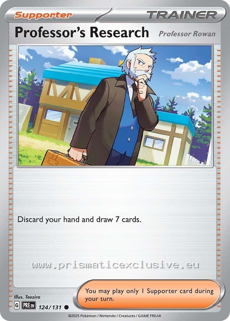 Professor Rowan - Base Set Card