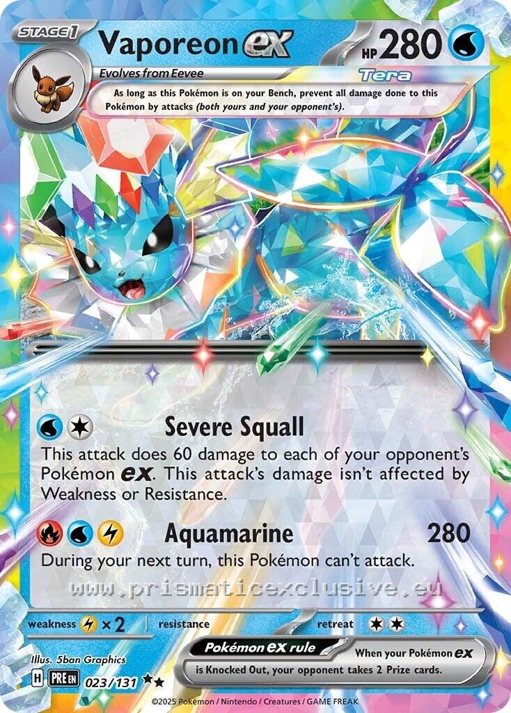 Vaporeon EX